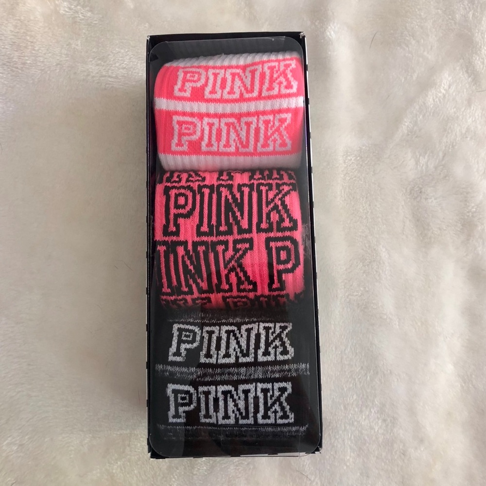 victoria secret pink socks